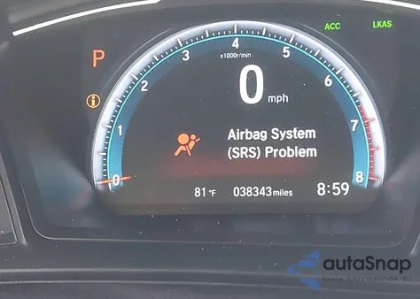 2020 Honda Civic Lx z USA, uszkodzony, nr VIN 19XFC2F66LE015977